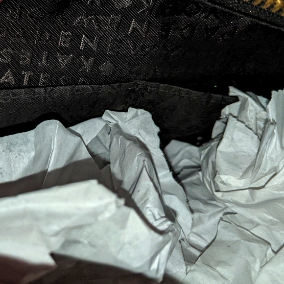 Kate Spade vintage cream & black leather purse - Picture 9 of 11